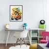 Stupell Industries Riding In Back Dino Car Framed Giclee Art - 3 of 4