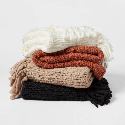 Chunky Woven Throw Blanket - Threshold™ : Target