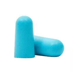 WellBrite 100 Pairs Noise Reducing Foam Ear Plugs, Noise Reduction Earplugs for Sleeping and Travel, Blue