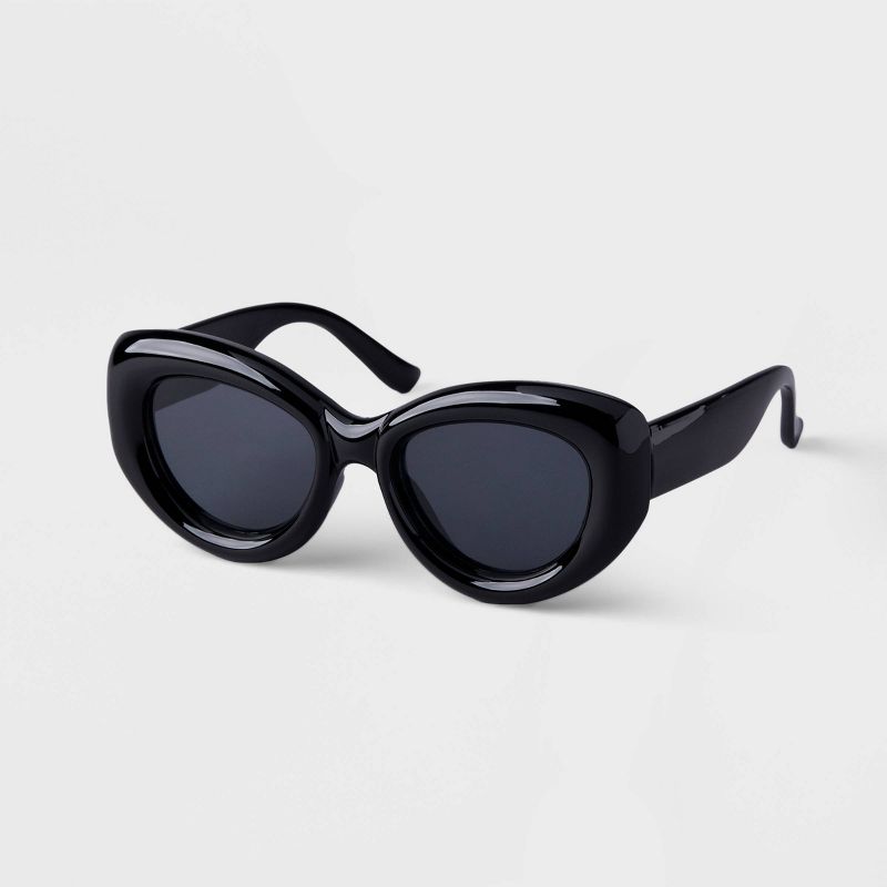 Women's Bubble Round Cateye Sunglasses - A New Day™, 2 of 8