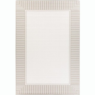 Mark & Day Balgonie 7'3"x10'6" Rectangle Woven Indoor and Outdoor Area Rugs Taupe: Stain-Resistant, Pet Friendly, Bohemian Style