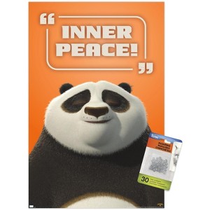 Trends International Kung Fu Panda 4 - Inner Peace Unframed Wall Poster Prints - 1 of 4