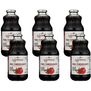 Lakewood Pure Pomegranate Juice - Case of 6/32 fz - 1 of 4
