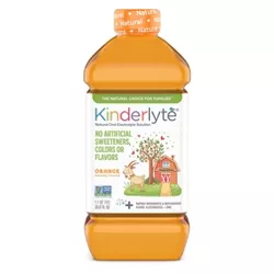 Kinderlyte Natural Oral Electrolyte Orange Solution - 33.8 fl oz