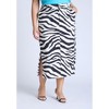 ELOQUII Women's Plus Size Printed Midi Skirt - 3 of 4