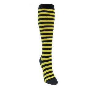 Thin Striped Pattern Knee High Socks from the Sock Panda (Women's Sizes, Adult Medium) - 1 of 3