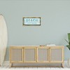 Stupell Industries Rustic Beach Cottage Watercolor Black Framed Floater Canvas Wall Art - 2 of 4