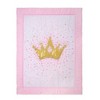 Sammy & Lou Tiara Princess Baby Nursery Crib Bedding Set - 4pc - 3 of 4