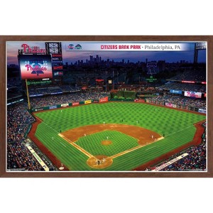 Trends International MLB Philadelphia Phillies - Citizens Bank Park 19 Framed Wall Poster Prints - 1 of 4