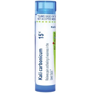 Kali Carbonicum 15C by Boiron Homeopathic Single Medicine For Pain  -  80 Pellet - 1 of 3