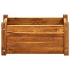 vidaXL Garden Raised Bed Acacia Wood 19.7"x9.8"x9.8" - 3 of 4