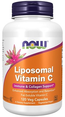 Liposomal Vitamin C by Now Foods  -  120 VegCap