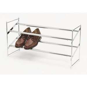 Whitmor 8-3/4 in. H X 24 in. W X 14 in. L Steel Expanding and Stacking Shoe Rack - 1 of 1