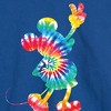 Men's - Disney - Mickey Mouse Tie Dye Silhouette Long Sleeve Graphic T-Shirt - 2 of 4