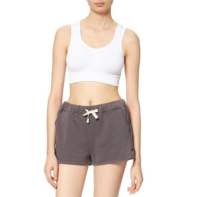 Hurley Womens Burnout Fleece Casual Walking Shorts