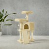 45.3-Inch Cat Tree Cat Tower for Indoor Cats with Scratching Post, Ramp, Perch, Spacious Cat Cave - 2 of 4