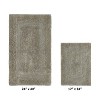 Lux Premium 100% Cotton Tufted Solid Reversible 2 Piece Bath Rug Set – Ultra-Soft, Water-Absorbent, Durable, Machine Washable Bathroom Rug - 2 of 4