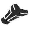 Unique Bargains Motorcycle Gas Oil Fuel Tank PVC Rubber Emblem Sticker 1 Pc - 3 of 4