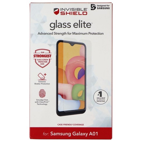 ZAGG (Glass Elite) Tempered Glass for Samsung Galaxy A01 - Clear - image 1 of 1