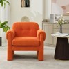 Hyleory Downy Fluffy Cloud Upholstered Accent Chair,Armchair for Bedroom Reception Area Reading Room Living Room - 2 of 4