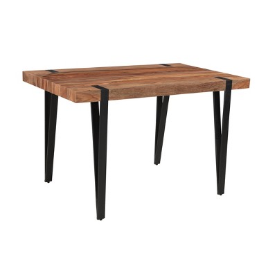 Bradford 11 Urban Casual Rectangular Dining Table Brown - Treasure Trove Accents