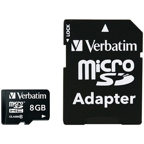 Verbatim Card With Adapter (8gb; Class : Target