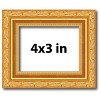 PosterPalooza | 4x3 Wood Antique Frame with UV Acrylic, 4 Finishes: Bronze, Gold, Silver, and Black - 2 of 4
