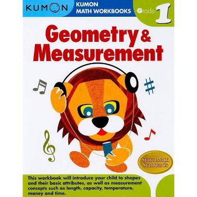 Geometry & Measurement, Grade 1 - (Kumon Math Workbooks) (Paperback)