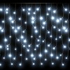 vidaXL LED Curtain Icicle Lights 393.7" 400 LED Cold White 8 Function - 4 of 4