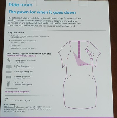 Frida Mom- Delivery & Nursing Gown