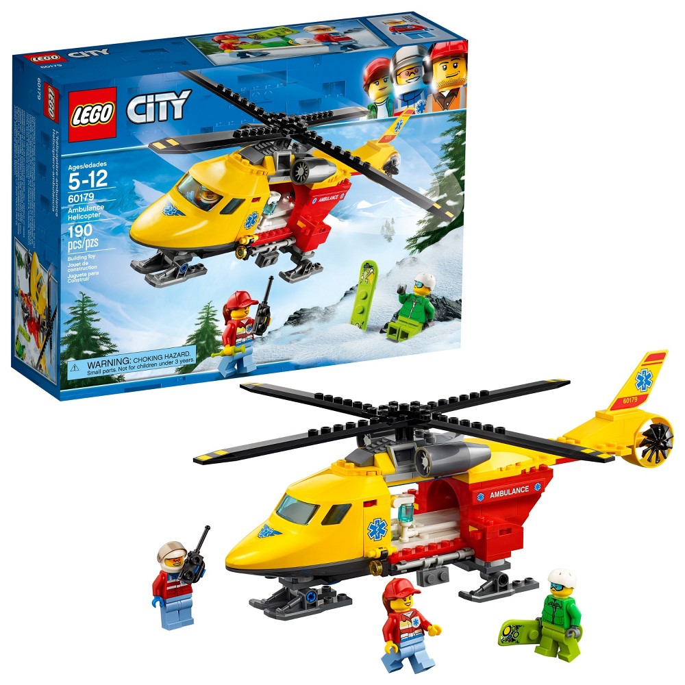 UPC 673419279796 product image for Lego City Great Vehicles Ambulance Helicopter 60179 | upcitemdb.com