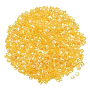 Unique Bargains Smooth Glitter Loose Crafts Sewing Cup Sequins 3000 Pcs - 1 of 4
