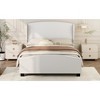 APRILSOUL Size 51" High Headboard Wingback Linen Upholstered Bed No Box Spring Needed - 3 of 4