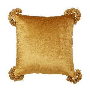 Roselli Trading Raj Olive velvet pillow - 1 of 1