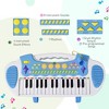 Acoinel Piano Toy Keyboard with Microphone and Stool for Kids - 3 of 4