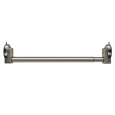 LunaLulinlk Home Bathroom Suction Cup Shower Curtain Rod - Telescopic, Punch-Free, Wall-Mounted for Partition & Curtain
