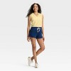 Women's Leisure Studio Mid-Rise Pull-On Shorts - Universal Thread™ - 3 of 3