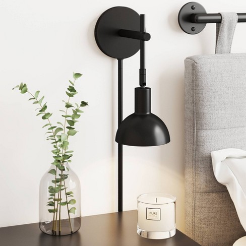 Tamlin Wall Light Fixture Matte Black - Nathan James : Target