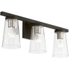 Livex Lighting Cityview 3 - Light Vanity in  Black/Brushed Nickel - 2 of 4