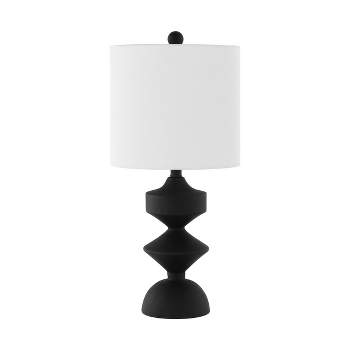 Riza 19.5 Inch Table Lamp - Black - Safavieh.