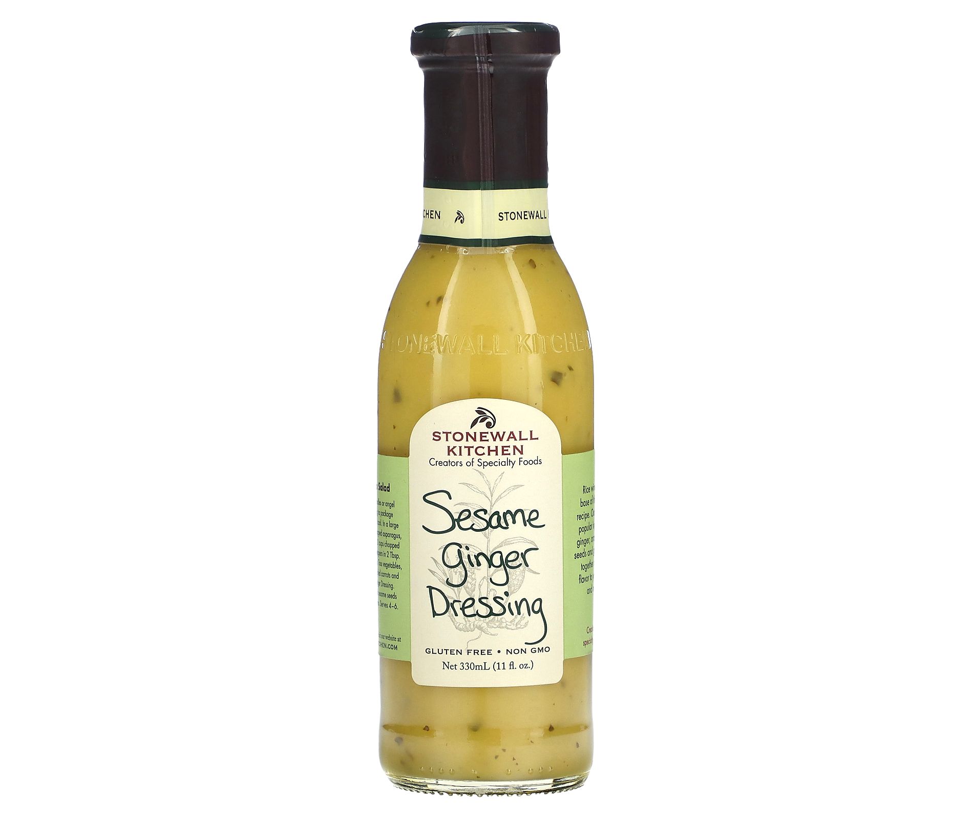 Stonewall Kitchen Sesame Ginger Dressing, 11 fl oz (330 ml)