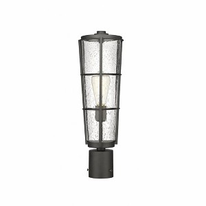 Z-Lite Helix 1 - Light Post Light in  Black - 1 of 1