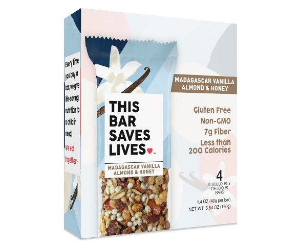 Madagascar Vanilla Almond & Honey All Granola Bars - 5.36oz