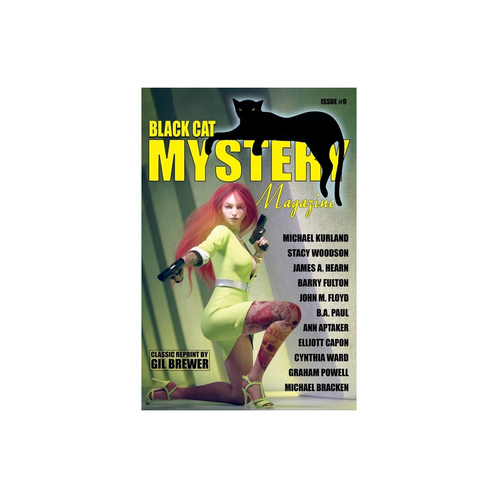 Black Cat Mystery Magazine #9 - by Stacy Woodson & Michael Kurland (Paperback)