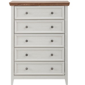 Bella Depot Farmhouse Dresser Chest of 5 Drawers - 1 of 4