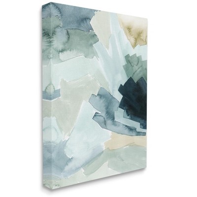 Stupell Industries Shaded Forest Abstract Landscape Green Blue Design