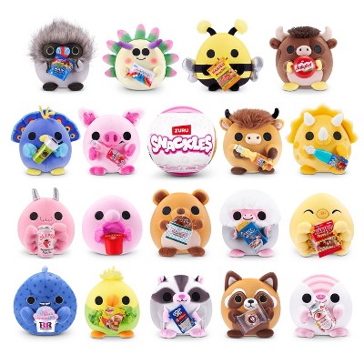 Детские мягкие игрушки Snackles 5" Capsule Series 3 Stuffed Animal: Zoo & Farm Characters, Polyester — фото 2