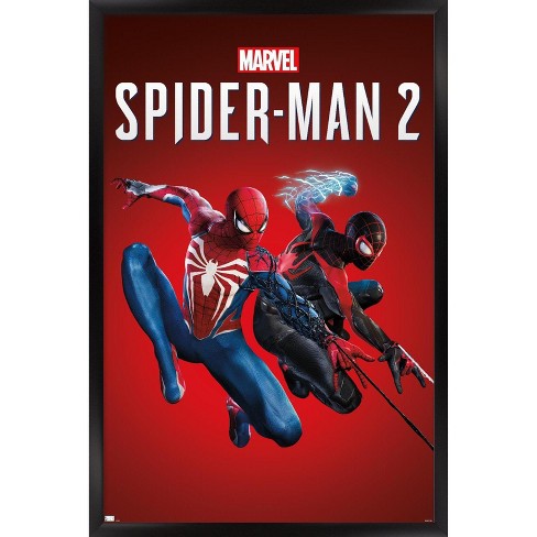 Trends International Marvel Spidey and His Amazing Friends - Webs Framed  Wall Poster Prints Black Framed Version 14.725 x 22.375