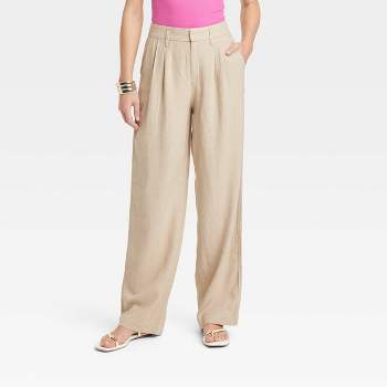 Women's Wide Leg Trousers - Wild Fable™ Off-White 6
