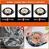 Attop Chicken Meat Grinder Tool Torque Large Meat Slicer Chicken Breast Meat Grinder Tool, Red and Black - 3 of 4